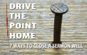 How To Write A Sermon Conclusion With Power