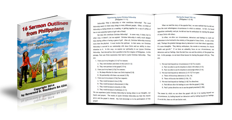 16 Sermon Outlines From Philippians 16 Sermon Outlines From Philippians