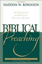 Biblical Preaching Haddon Robinson